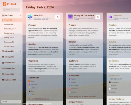 PH Deck screenshot