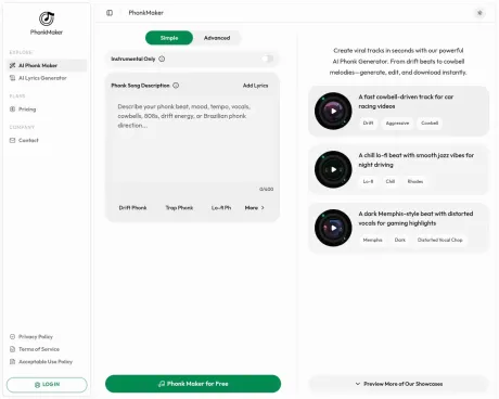PhonkMaker screenshot