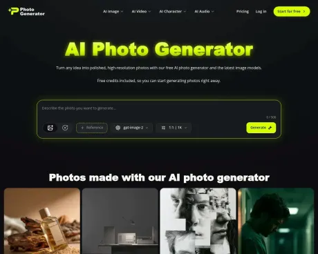 PhotoGenerator screenshot