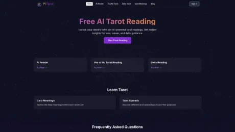 PiTarot screenshot