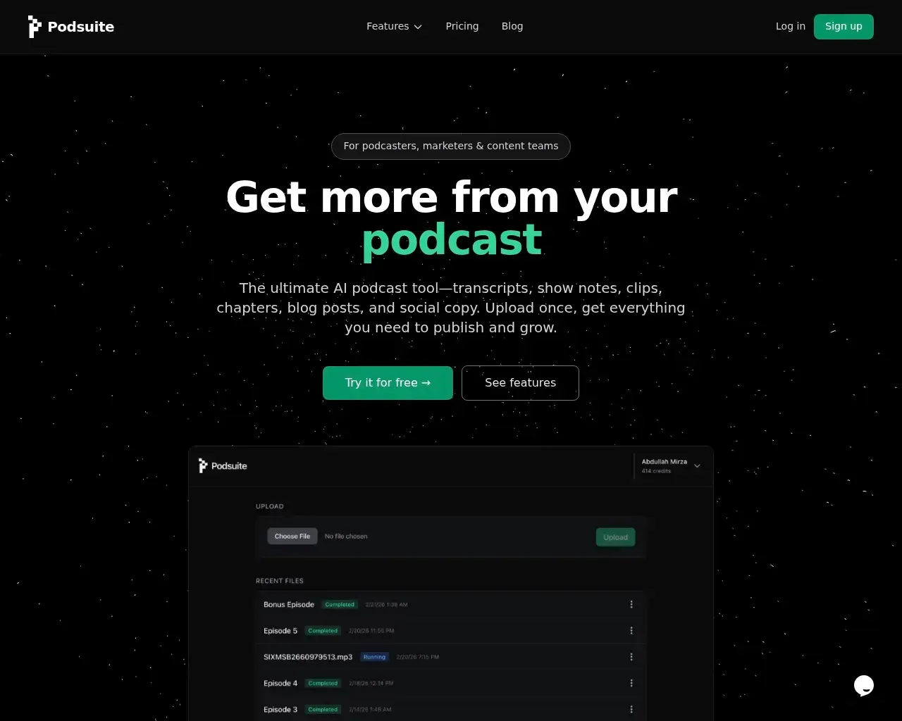 Podsuite