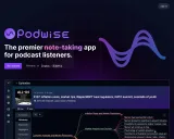 Podwise screenshot