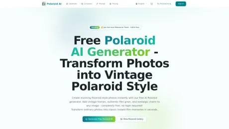 Polaroid AI screenshot
