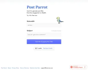 Post Parrot screenshot