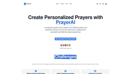 PrayerAI screenshot