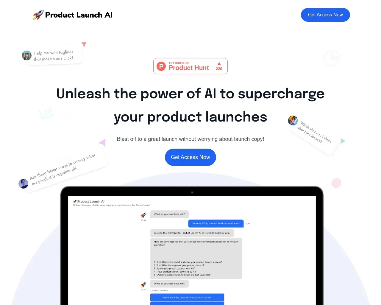 Product Launch AI