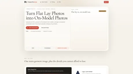 ProductToModel screenshot