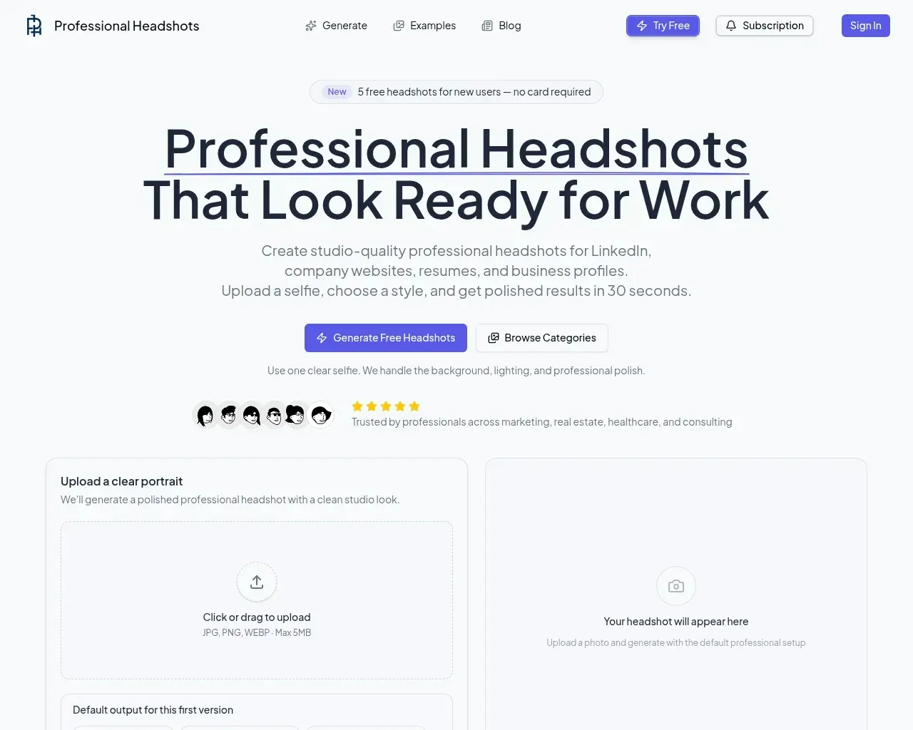 Professional Headshots