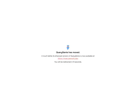 QueryGenie screenshot