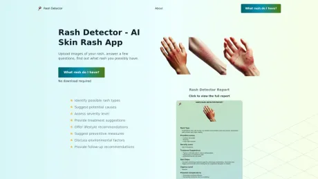 Rash Detector screenshot