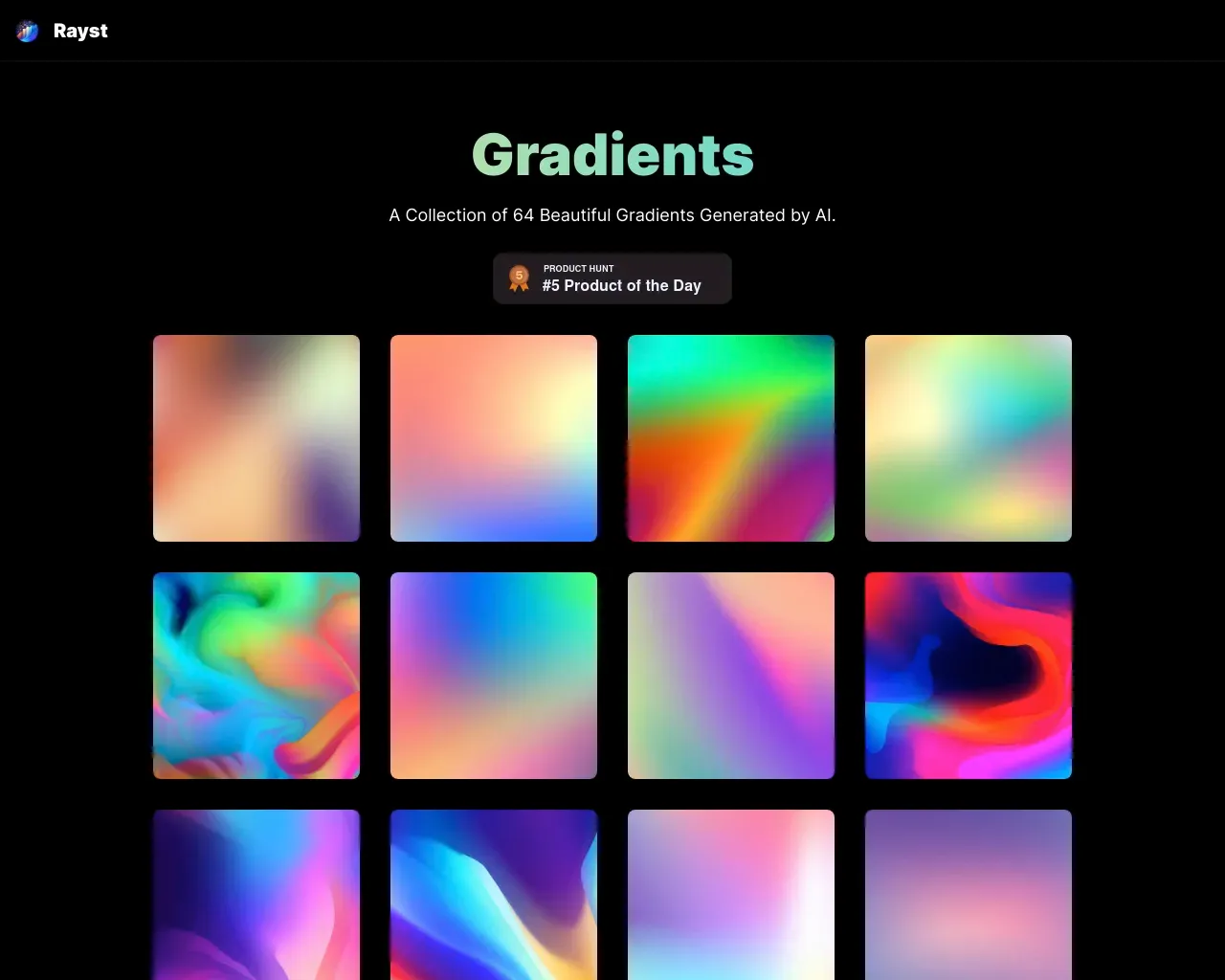 Rayst Gradients