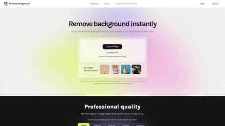 Remove Background screenshot