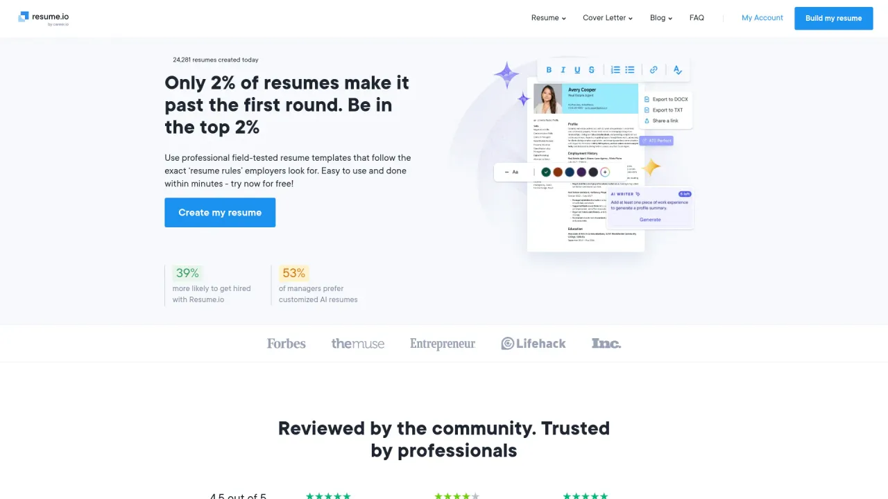 Resume.io