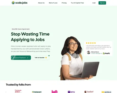 scale jobs screenshot