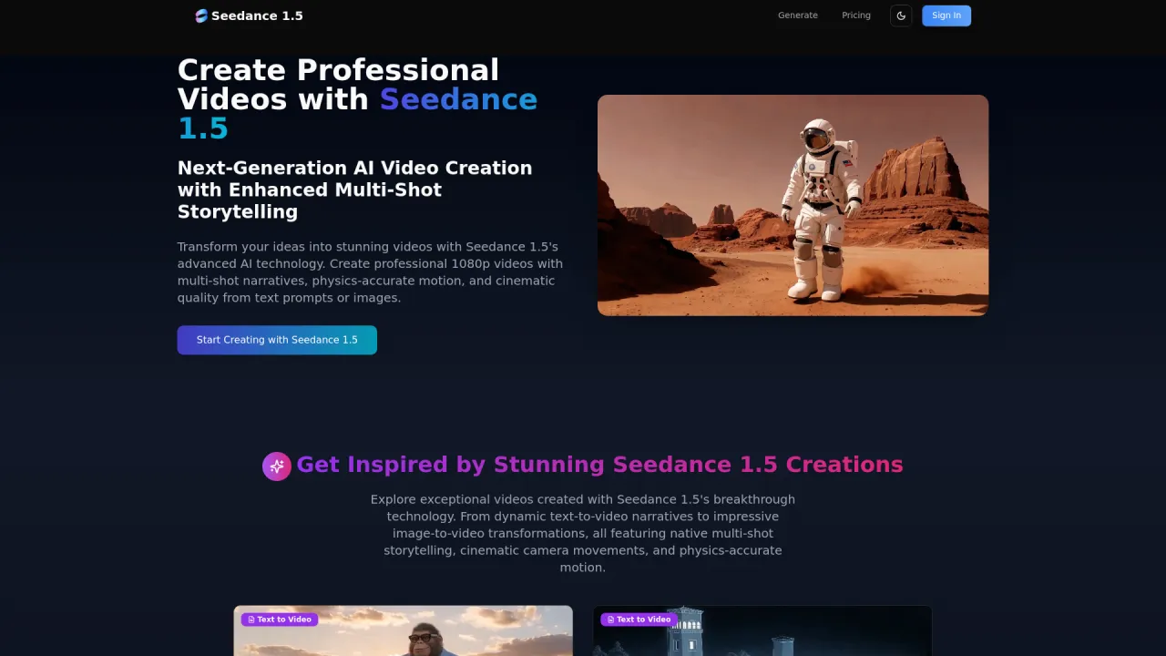 Seedance 1.5