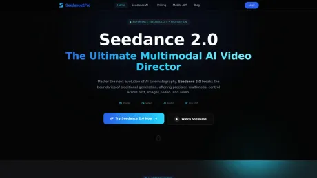 Seedance 2.0 AI Video Generator screenshot