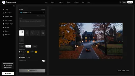 Seedance 2.0 Video Generator screenshot