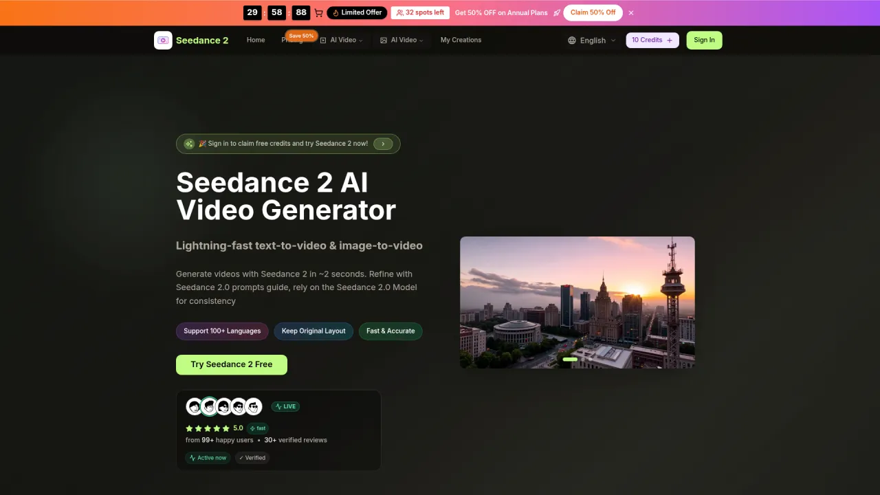 Seedance 2.0 Video