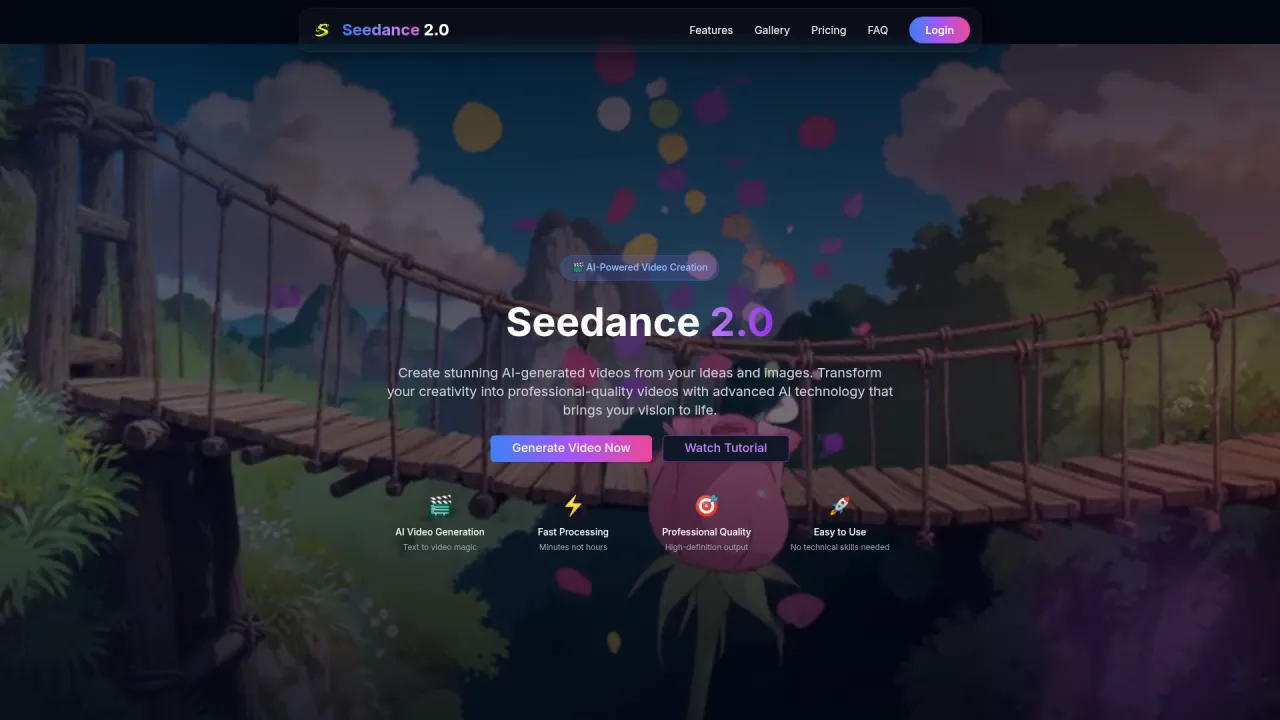 seedance 2 AI Video