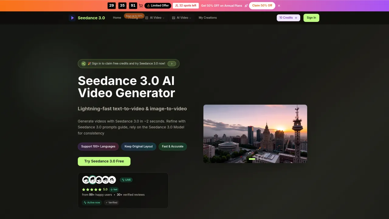 Seedance 3
