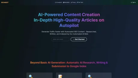 SEO AI Bot screenshot