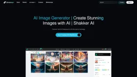 Shakker-ai image generator screenshot