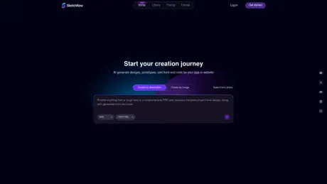 Sketchflow.ai screenshot