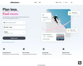 Skibookers screenshot