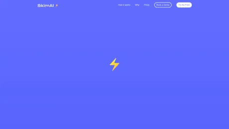 SkimAI screenshot