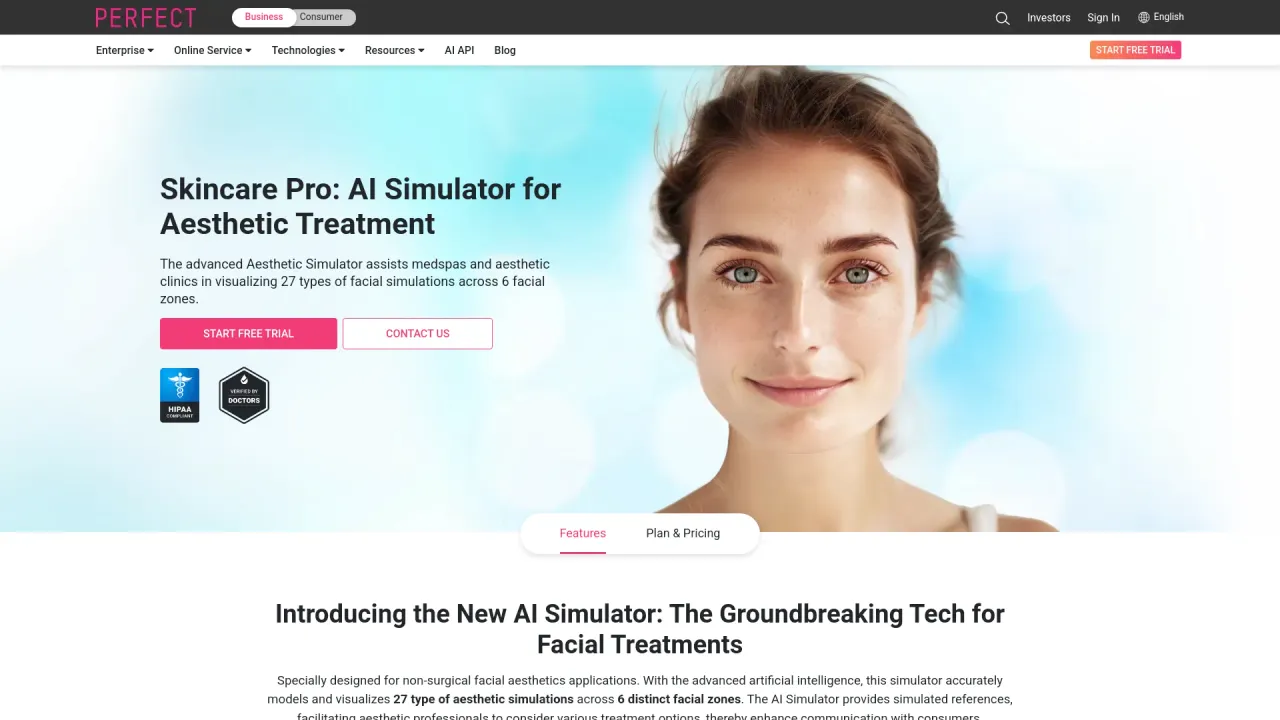 Skincare Pro: AI Aesthetic Simulator