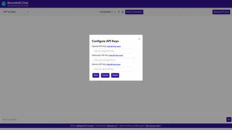 SmoothAI.chat screenshot