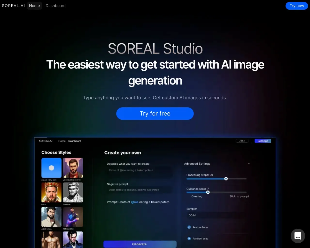 Soreal AI Studio