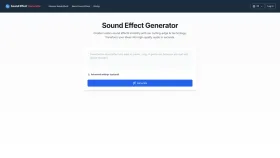 Sound Effects Generator screenshot