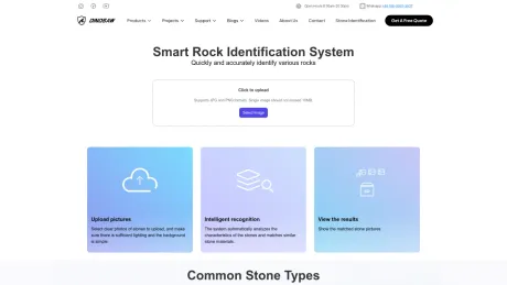 stone identification screenshot