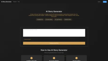 story Generator screenshot