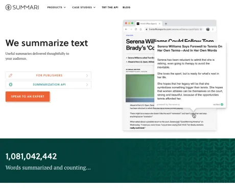 Summari screenshot