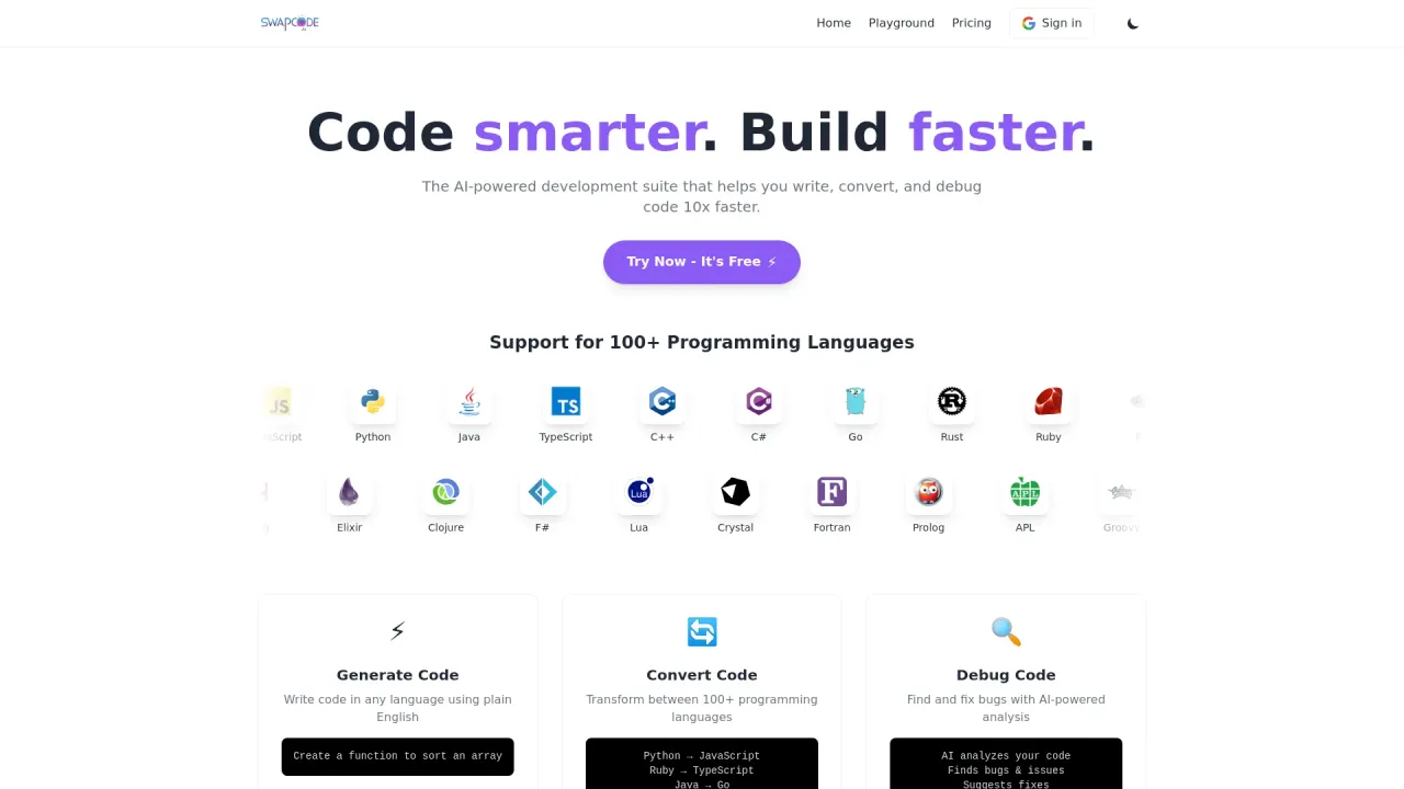 Swapcode AI