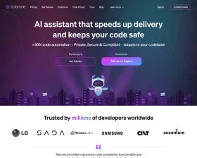 Tabnine screenshot