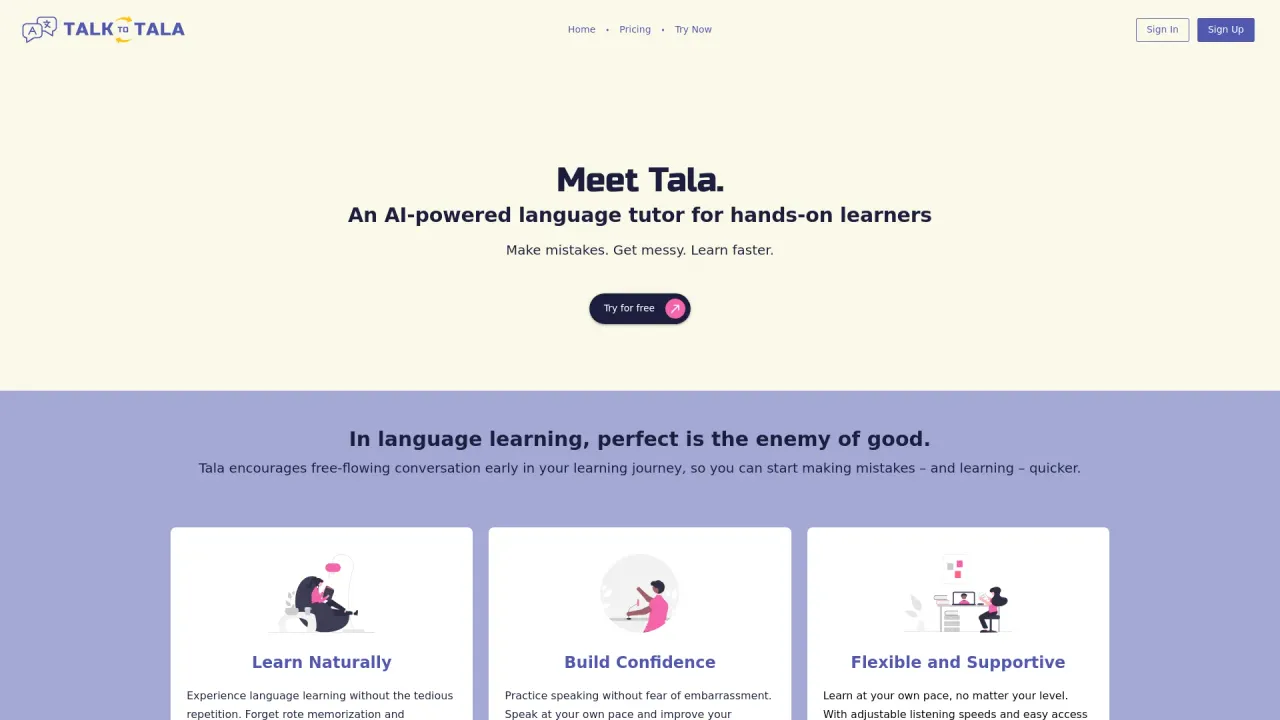 Talk to Tala