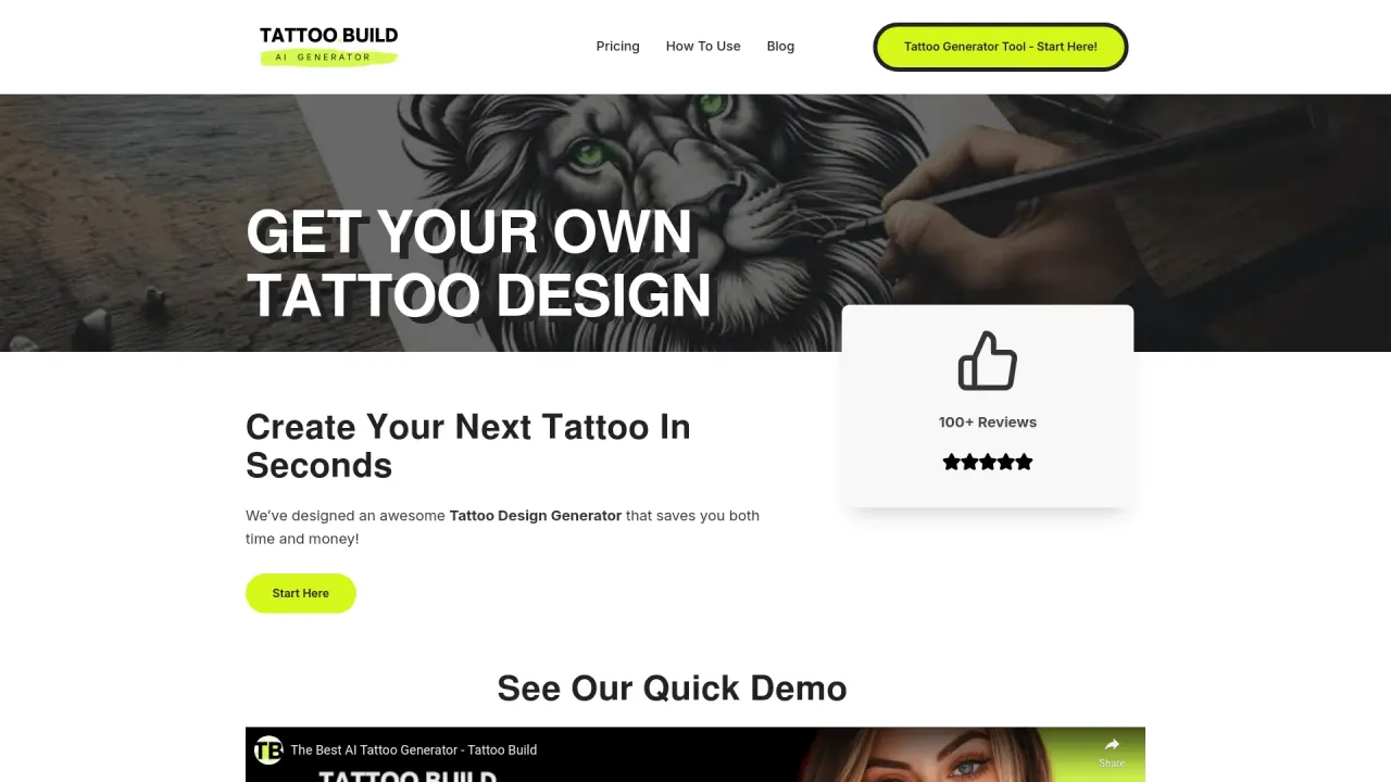Tattoo Build
