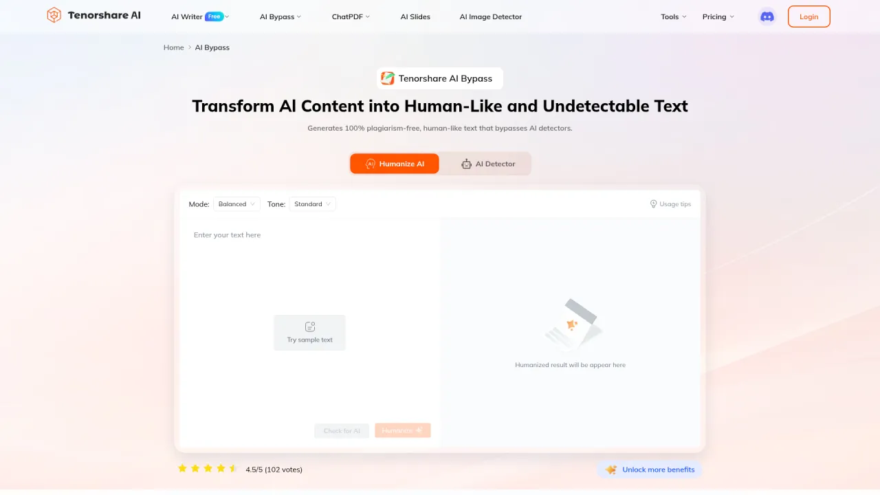 Tenorshare AI Bypass