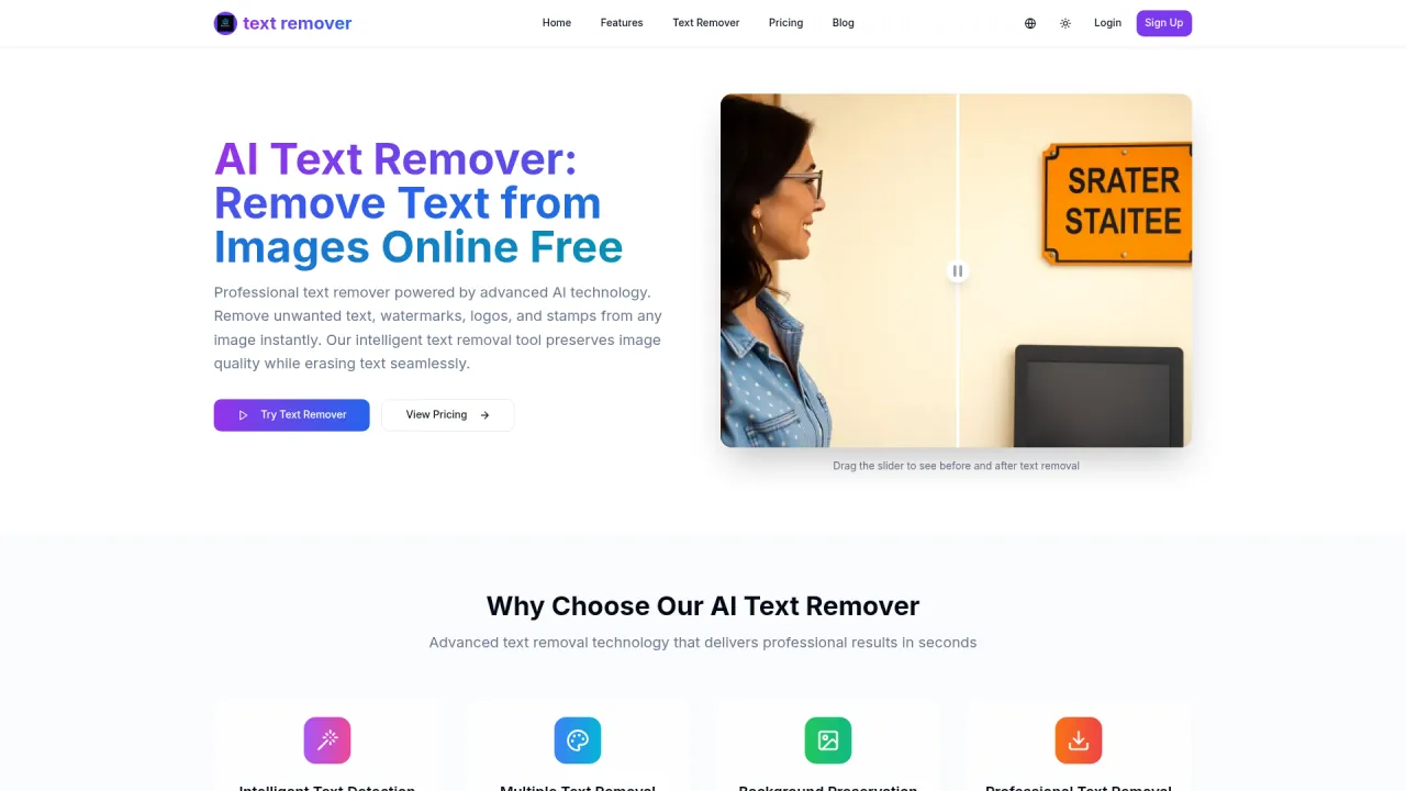 text remover
