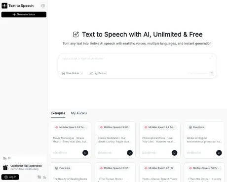 Text To Speech screenshot