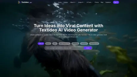 Textideo screenshot