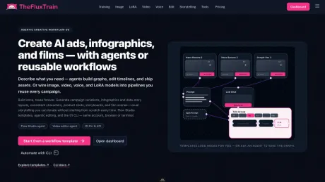 TheFluxTrain screenshot