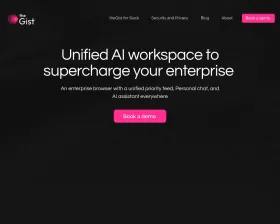 Thegist screenshot