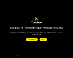 Todobee screenshot