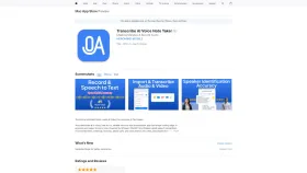Transcribe AI Voice Note Taker screenshot