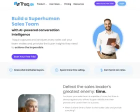 Traq AI screenshot