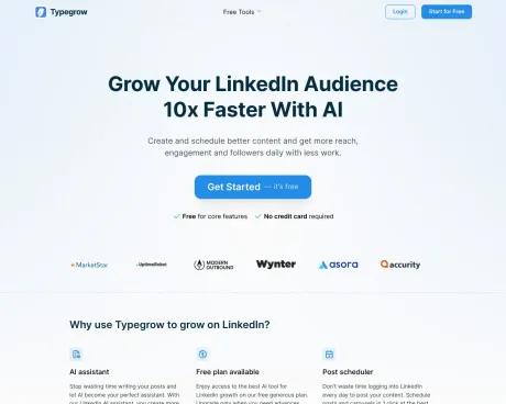 Typegrow screenshot